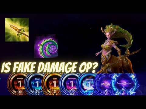 Lunara Vines - Is Fake Damage OP? - Grandmaster Storm League