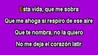 DANDO TUMBOS KARAOKE (Rosana)