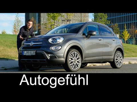 Fiat 500X FULL REVIEW test driven Crossover/Trekking Multijet - Autogefühl
