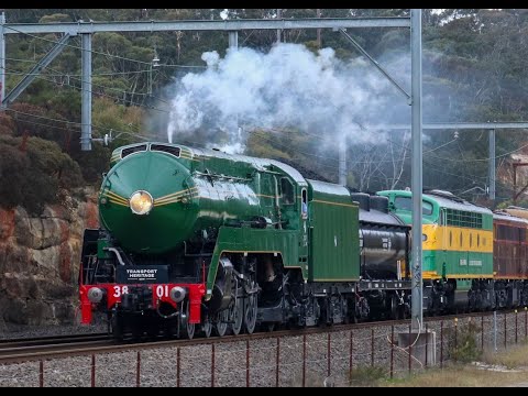 NSW Railways - Trains in the Blue Mountains- 9 May 2021
