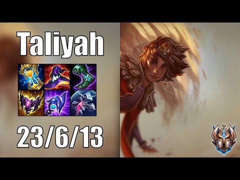 Taliyah vs Hecarim JUNGLE - Patch 12.13 euw1 CHALLENGER