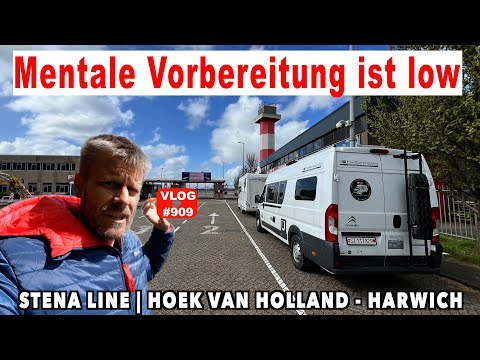 #909 Was taugt die Fähre Hoek van Holland - Harwich, England | Stena Line | England, 1,6 Meilen STOP