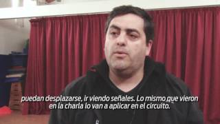 El cuerpo de Instructores de Seguridad Vial de la Municipalidad de Río Gallegos