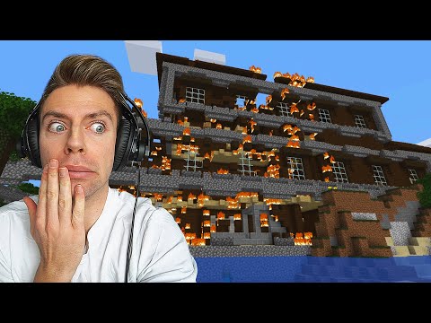 BRÆNDER DERES HUS NED I MINECRAFT - Part 35