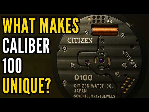 Citizen Caliber 0100: The Most Accurate Watch in the World