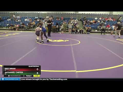 119 Lbs Quarterfinal - Max Inman, IN Vs Nathaniel Carter, MI 6758