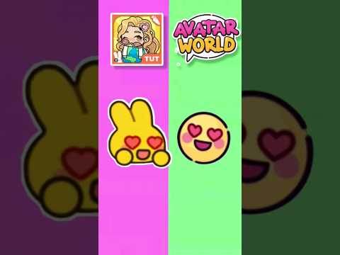 Emotions from Tut World VS Avatar World. Which is better ?#avatarworld #tocaboca #genderswap