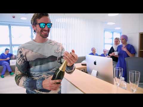 Schauspieler Ben Blaskovic steht 3 Tage nach SMILE-Augenlaser-OP wieder vor der Kamera