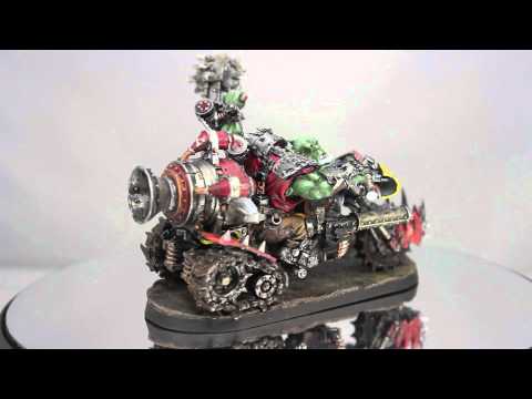 Forge World Ork Warboss on Bike