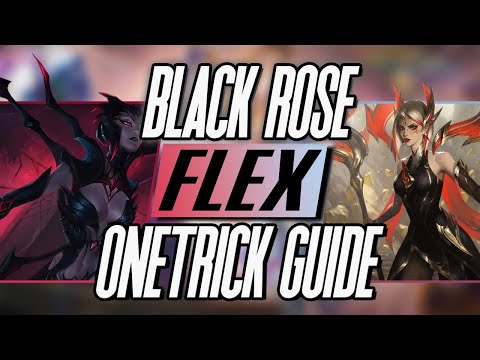 How to ONE TRICK Black Rose Flex to CLIMB RANKED | TFT SET 13 Guide Patch 14.23b