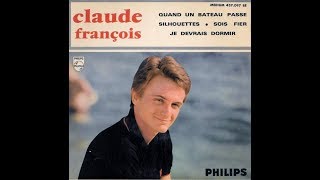 Claude François   Quand un bateau passe    1965  ( B.B. le 01/12/2018 ).