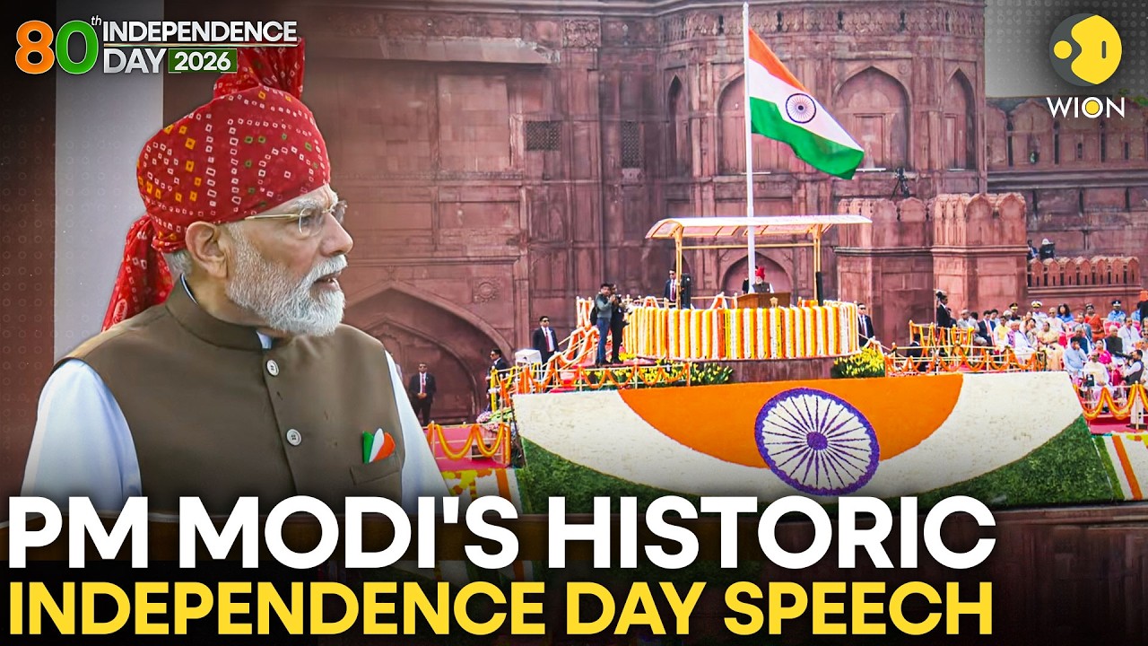 Independence Day: PM Modi's Historic Red Fort Address On 15 August 2026 | WION Originals