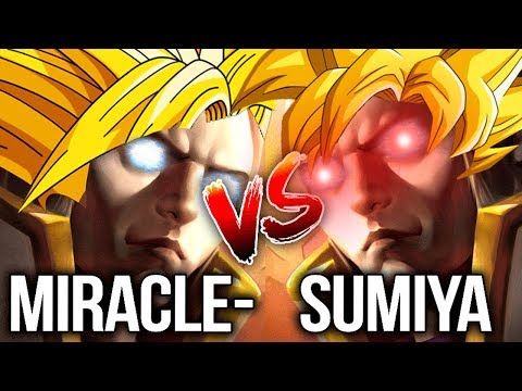 Miracle- vs SumiYa - EPIC INVOKER BATTLE OF Dota 2 HISTORY