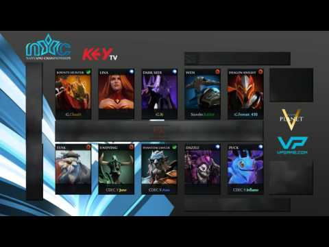 iG vs CDEC.y  - Game 1 (Nanyang Championships 2015 - China Playoffs)