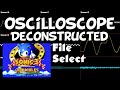 Sonic 3 and Knuckles - File Select - Oscilloscope Deconstruction