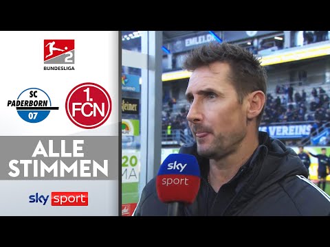 ALLE STIMMEN | SC Paderborn 07 - 1. FC Nürnberg | 2. Bundesliga Interviews 2025/26