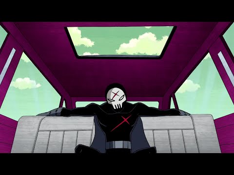 Red X Destroys the Villains Vehicles - Teen Titans "Revved Up" Clip