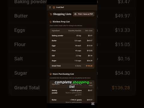 CostChef video thumbnail