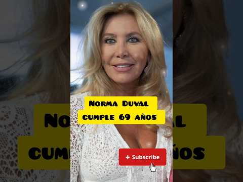 Norma Duval cumple 69 años 🎂 #shorts #noticias #famosos #corazón #normaduval #cumpleaños