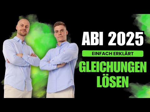 Solving equations in the Abitur – How to complete every task!