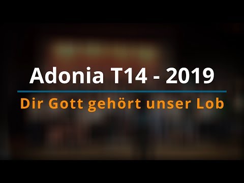 Dir Gott gehört unser Lob - Adonia Chor 2019