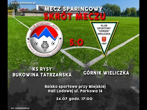 Skrót meczu: KS Rysy 5:0 KS Górnik Wieliczka