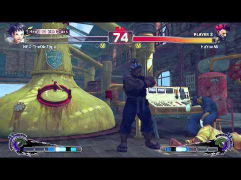 SSF4AE 2012 Ranked Asia - NEO TheOldType (Makoto) VS HuYooMi (Akuma)