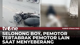 Download lagu Kecelakaan Tragis Dua Pengendara Motor, Korban Tergeletak di Jalan | Kabar Utama Pagi tvOne mp3