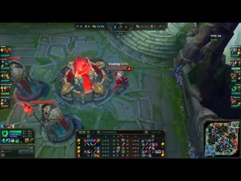 LoL: KaSing Thresh vs Bard Support SEASON2016 May 2016