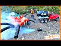 Halloween Bug Control Truck Shrinks Kids Ride On Monster Truck Spider Educational Kid Crew
