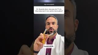 DR. QUANDO DURO MEU PÊNIS É DE 17 CM MAS MOLE TEM 5 CM. TENHO MICROPÊNIS?