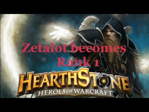 Hearthstone: Zetalot become Rank 1