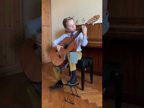 Platon Klimanov (8 years) plays Bach, Ivanov-Kramskoy, Kopenkov