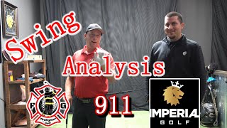 911 HELP | Swing Analysis at Imperial Golf KC | PTSD awareness | Mental Health Coping