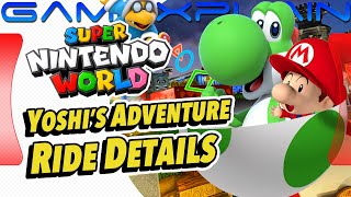 First Yoshi's Adventure Ride Footage Finally Appears! | Super Nintendo World