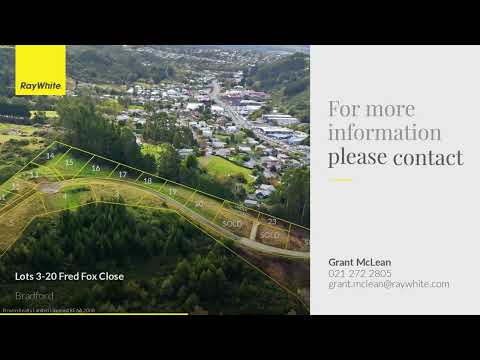 Lots 3-20 Fred Fox Close, Bradford, Dunedin, Otago, 0 Bedrooms, 0 Bathrooms, Section