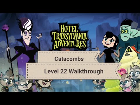 Hotel Transylvania Adventures Zone 2 - Catacombs - Level 22 Walkthrough