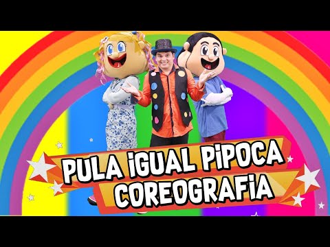 Pula Igual Pipoca - Turma Kids e Cia - Coreografia