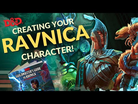 Character Guide for Guildmasters Guide to RAVNICA! | 50 Ideas for a Factioned City-scape!⚡🐍