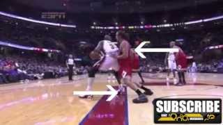 Shaquille O'Neal Black Tornado Move: Basketball Moves