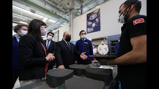 Bakan Varank, yerli balistik çözümler üreten Nurol Teknoloji'yi ziyaret etti