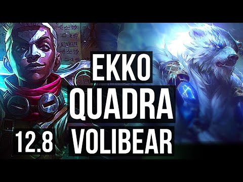 EKKO vs VOLIBEAR (JNG) | 17/1/7, Quadra, 2.0M mastery, Legendary, 300+ games | EUW Diamond | 12.8