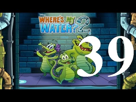 Where's My Water 2 Level 39: Coal Rush 3 Ducks iOS Walkthrough
