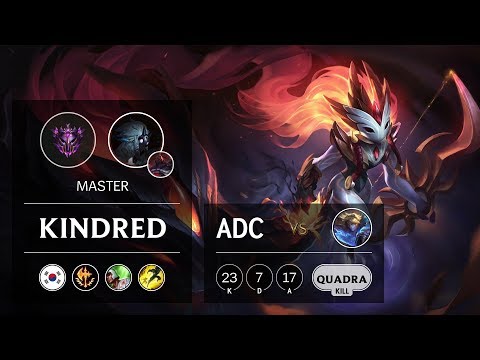 Kindred ADC vs Ezreal - KR Master Patch 9.15