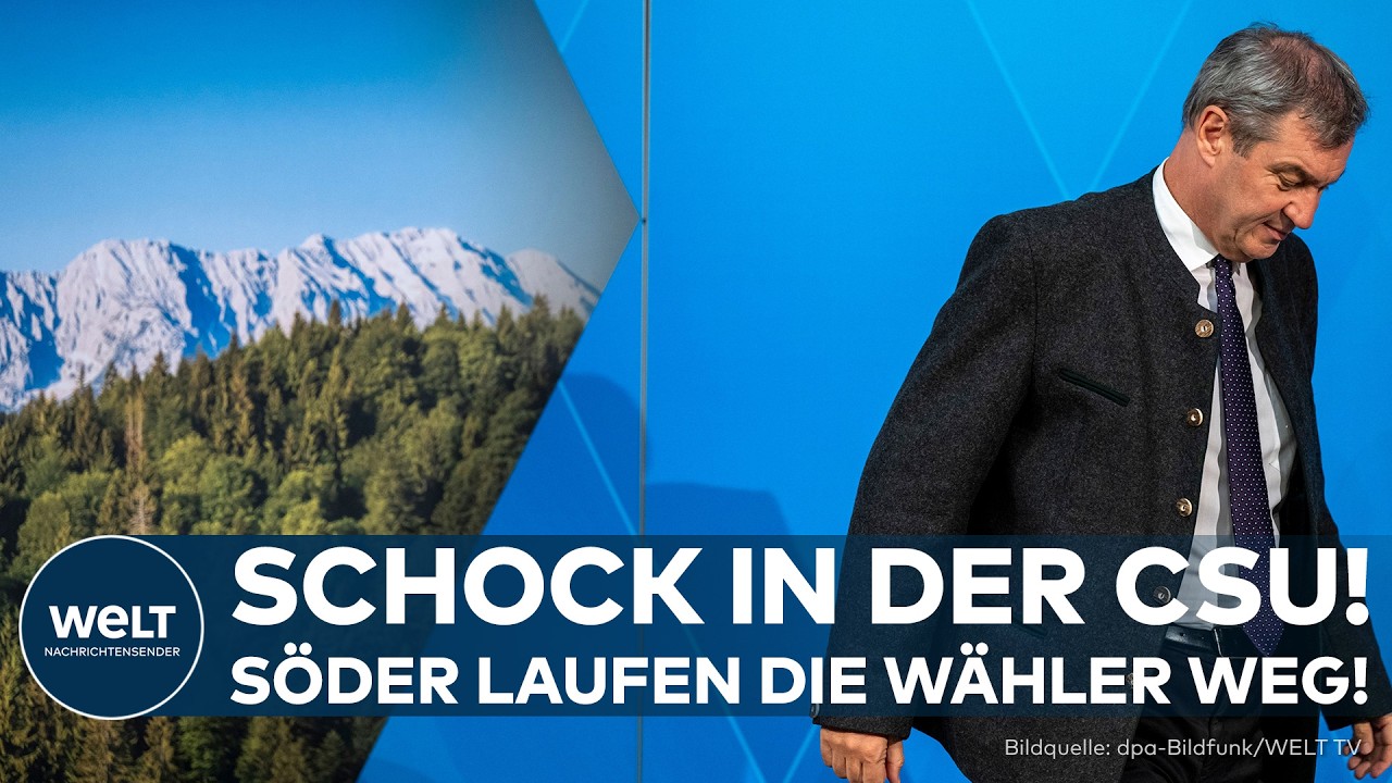 BAYERN: Markus Söder unter Druck, aber „derzeit noch fest im Sattel“ – CSU-Krisensitzung in München