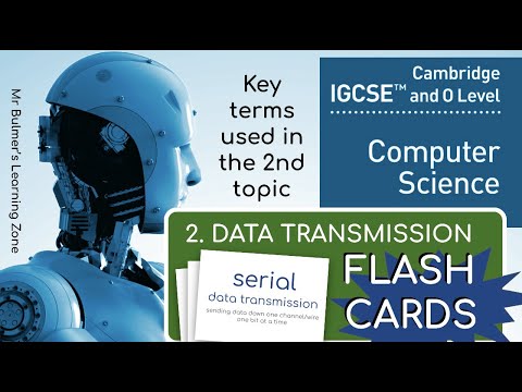 IGCSE Computer Science FLASHCARDS 2 - DATA TRANSMISSION - Topic 2 REVISION