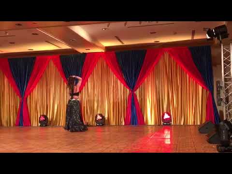 Mariana performing at Miami Bellydance Convention 2017 Ya helwa Sabah
