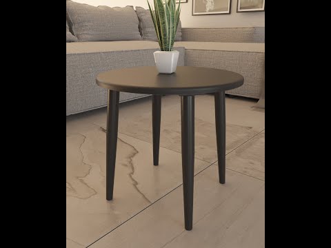 Миниатюра изображения товара Журнальный столик Monofix Буно (белый/черный)