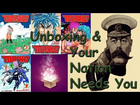Toriko Unboxing & A Question For The Nation - Your Nation Needs You