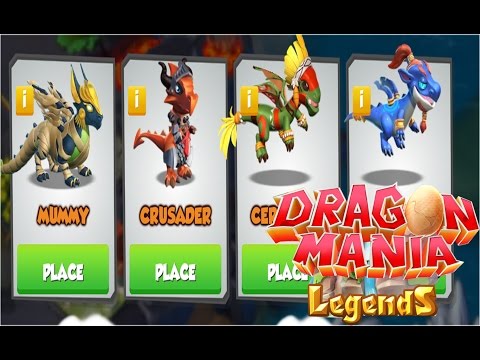 Wow. I Got  Dragon 4  Opening Pack - Dragon Mania Legends